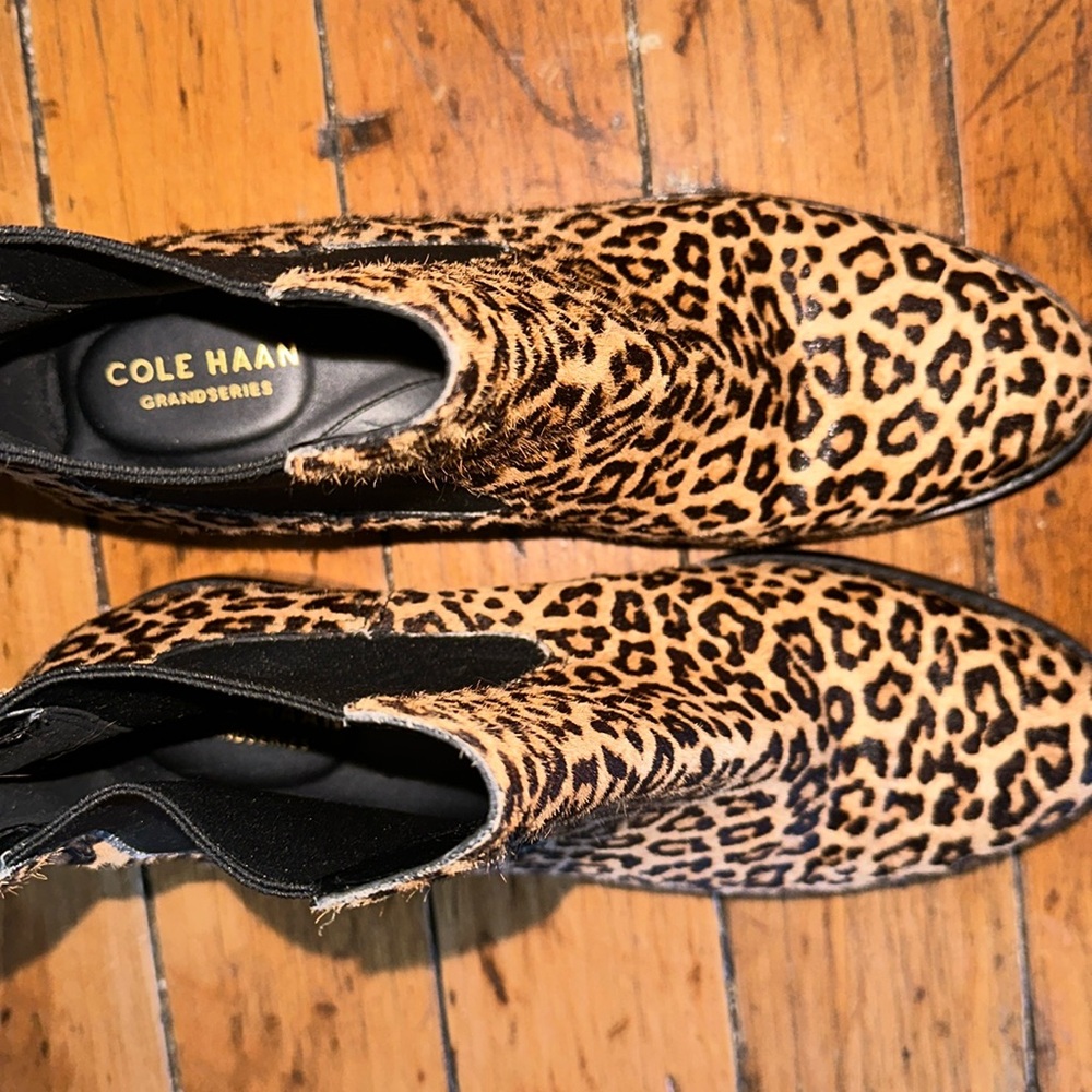 Cole Haan Cheetah Booties!